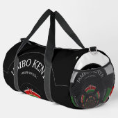 Ein beeindruckendes Kenyan Wristlet: Eine kaleidos Duffle Bag (Rechte Ecke)