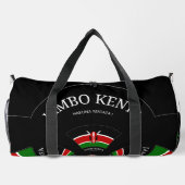 Ein beeindruckendes Kenyan Wristlet: Eine kaleidos Duffle Bag (Rückseite)
