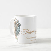 Ein beeindruckendes Steamponhöre Kaffeetasse (Vorderseite Links)