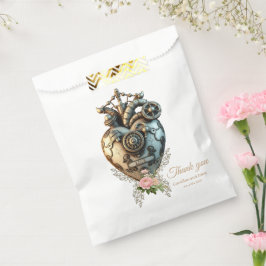 Ein beeindruckendes Steampunkherz Geschenktütchen