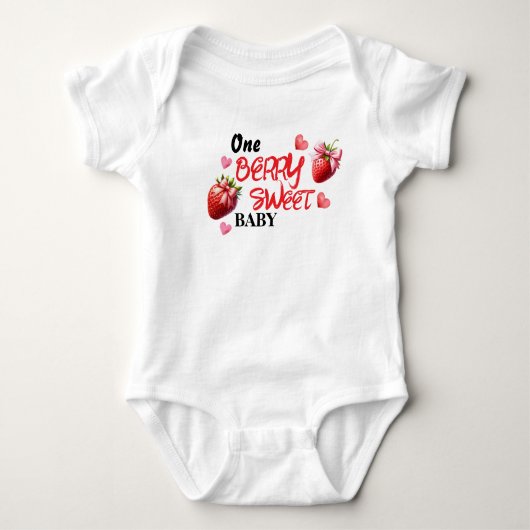 Ein Beerenbaby Baby Strampler (Vorderseite)