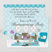 Ein begabter Raum Einladung (Vorne/Hinten)