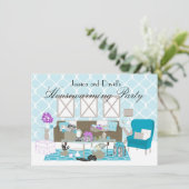 Ein begabter Raum Einladung (Stehend Vorderseite)