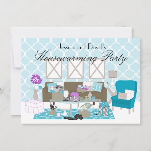 Ein begabter Raum Einladung (Vorderseite)