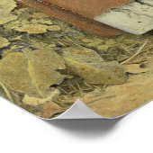 Ein Beggar auf dem Weg, 1856 Poster (Ecke)