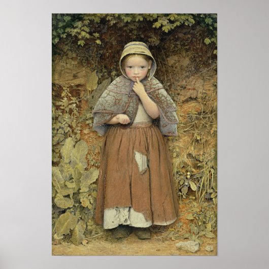 Ein Beggar auf dem Weg, 1856 Poster (Vorne)