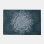 Ein Beginn des blauen Massenzirkels Fußmatte (Vorderseite)