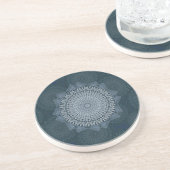 Ein Beginn des blauen Massenzirkels Getränkeuntersetzer