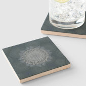 Ein Beginn des blauen Massenzirkels Steinuntersetzer