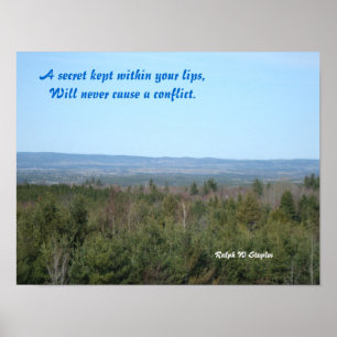 Ein behalten Geheimnis Poster