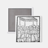 Ein Beispiel für eine jüdische Hochzeit Magnet (Vorderseite/Rückseite)
