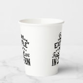 Ein Beispiel für Glauben und Liebe in Aktion sein Pappbecher (Links)