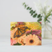 Ein beklagender Schmetterling Postkarte (Stehend Vorderseite)