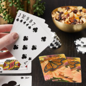 Ein beklagender Schmetterling Spielkarten (In Situ)
