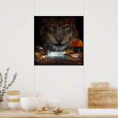 Ein belastender Stein Poster (Küche)