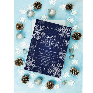 EIN BELIEBIGES EREIGNIS - Winter Wonderland Einlad Einladung
