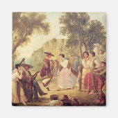 Ein beliebter Tanz Magnet (Vorne)