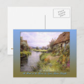 Ein Bend im Fluss von Louis Aston Knight Postkarte (Vorne/Hinten)