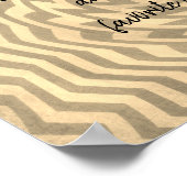 Ein benutzerdefiniertes Poster fügt ein geometrisc (Ecke)