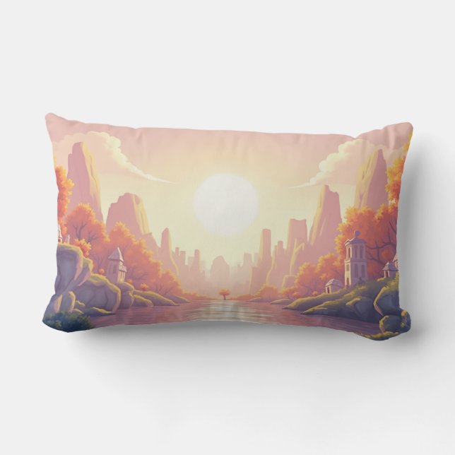 ein bequemes Kissen (Rückseite)