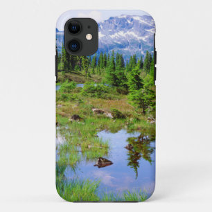 Ein Bergsee im Hinterland von Vancouver Island iPhone 11 Hülle