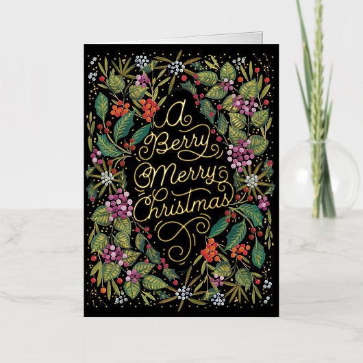 Ein Berry Frohe Weihnachten (Vorderseite)