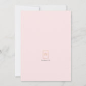 Ein Berry Sweet Birthday - Erdbeere Rosa Foto Einladung (Rückseite)