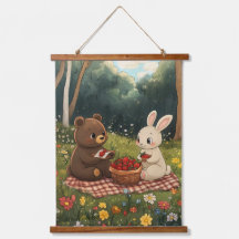 Ein Berry Sweet Picnic auf der Wiese