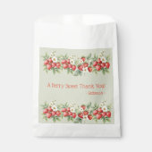 Ein Berry Sweet Vielen Dank Strawberries Blossom Geschenktütchen (Vorderseite)