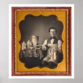 Ein berufliches Portrait eines Schmiedes.. (40027) Poster (Vorne)