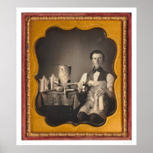 Ein berufliches Portrait eines Schmiedes.. (40027) Poster