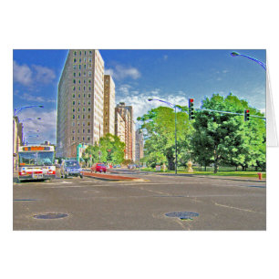 Ein beschäftigter Nachmittag in Chicago