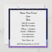 Ein Besondere Anlass Einladung (Rückseite)