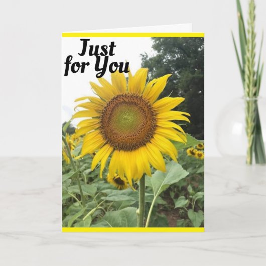 EIN *BESONDERER GEBURTSTAG* FÜR EINE *BESONDERE PE KARTE (Vorderseite)