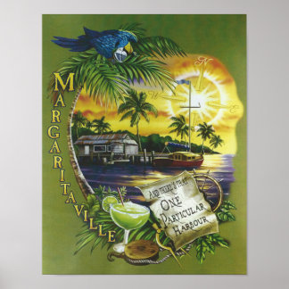 Ein besonderer Harbour Jimmy Buffett-Texte Poster