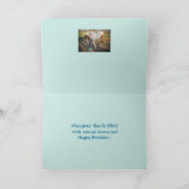 Ein besonderer Moment — Geburtskarte von Mädchen u Karte (Innenseite)