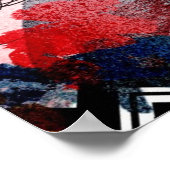 Ein besonderer Vater Kunst Poster Väter Geschenk (Ecke)