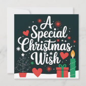 Ein besonderer Weihnachtswunsch (Vorderseite)