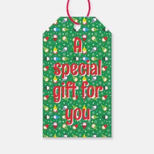 Ein besonderes Geschenk für Sie Geschenkanhänger (Vorderseite)