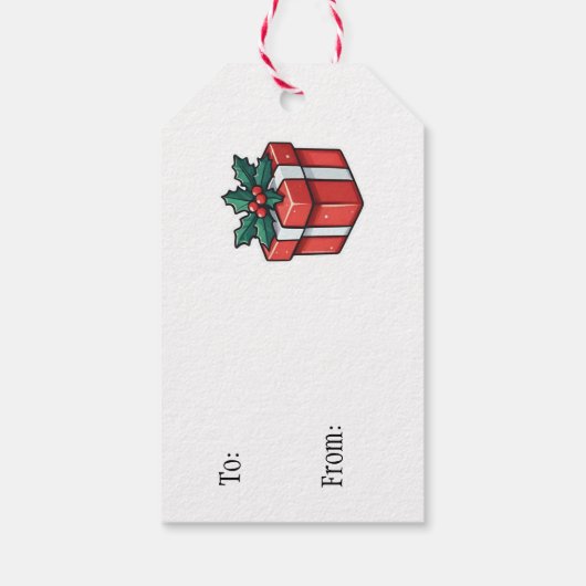 Ein besonderes Geschenk - von/zu Geschenkanhänger (Rückseite)