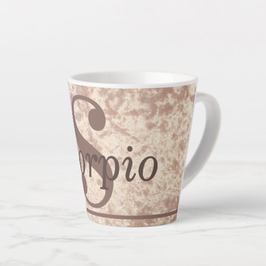 Ein besonderes stilvolles Scorpio Sternzeichen Tas Milchtasse (Rechte Ecke)