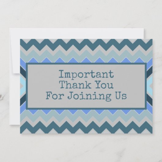 Ein besonderes Stück Dankeskarte (Rückseite)