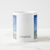 "Ein besonderes Talent an einem Ort namens Himmel" Jumbo-Tasse (Vorderseite)