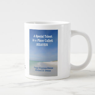 "Ein besonderes Talent an einem Ort namens Himmel" Jumbo-Tasse