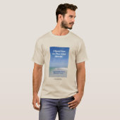 "Ein besonderes Talent an einem Ort namens Himmel" T-Shirt (Vorne ganz)