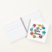 Ein besserer Mensch sein Notizblock (Innenseite)