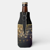 Ein besseres neues Jahr - Twinkle Lights Flaschenkühler (Flasche Rückseite)