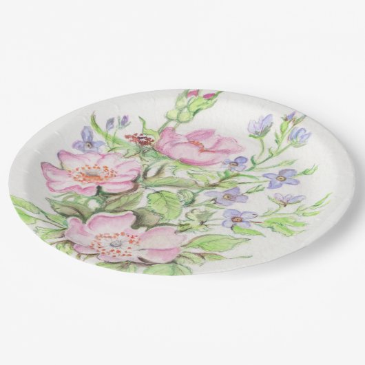 Ein besseres Weltdesign für Teller auf Papier (Schrägansicht)