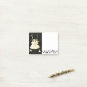 Ein bester Freund bringt das Beste in Ihnen heraus Post-it Klebezettel (Auf Schreibtisch)