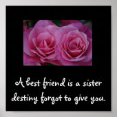 Ein bester Freund Poster (Vorne)